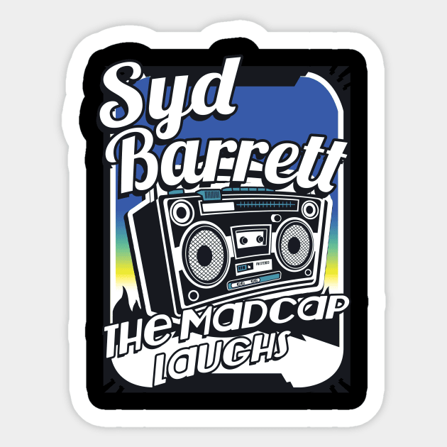 Syd Barrett The Madcap Laughs Sticker by TapABCD